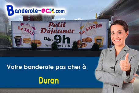 A Duran (Gers/32810) livraison de votre banderole publicitaire