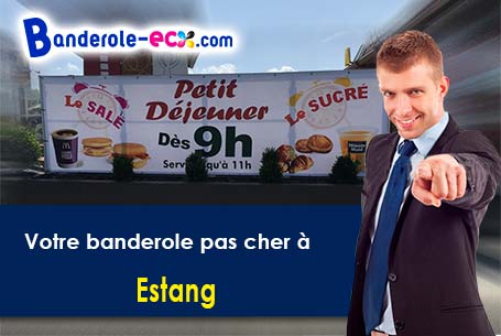 Livraison à Estang (Gers/32240) de votre banderole pas cher