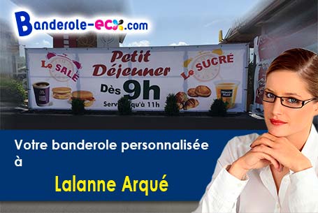 A Lalanne-Arqué (Gers/32140) livraison de votre banderole publicitaire