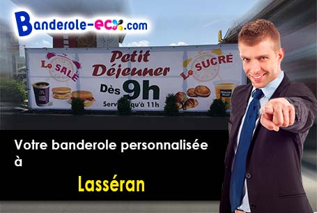 Livraison à Lasséran (Gers/32550) de votre banderole pas cher