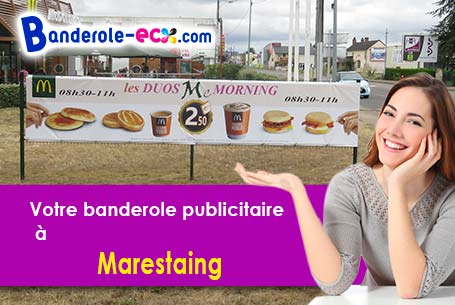 Livraison de votre banderole personnalisée à Marestaing (Gers/32490)