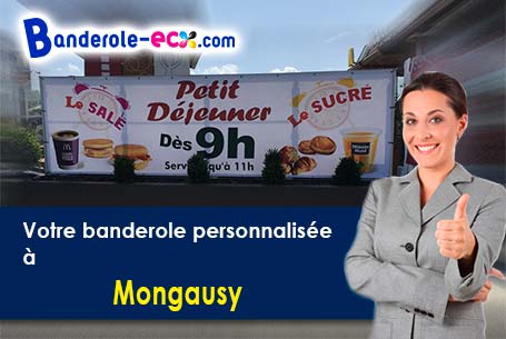 A Mongausy (Gers/32220) livraison de votre banderole publicitaire