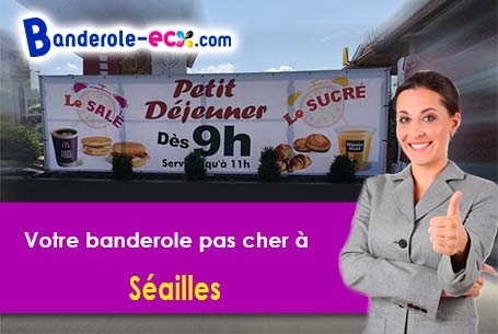 A Séailles (Gers/32190) livraison de votre banderole publicitaire