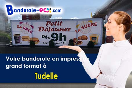 A Tudelle (Gers/32190) livraison de votre banderole publicitaire
