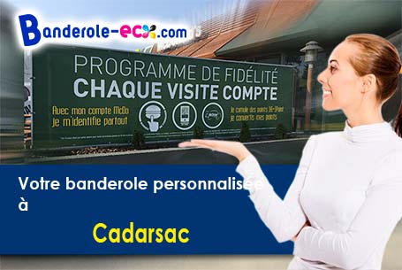 A Cadarsac (Gironde/33750) livraison de votre banderole publicitaire
