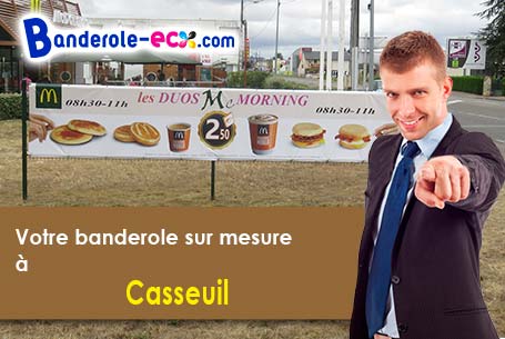 Livraison à Casseuil (Gironde/33190) de votre banderole pas cher