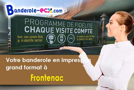 A Frontenac (Gironde/33760) livraison de votre banderole publicitaire