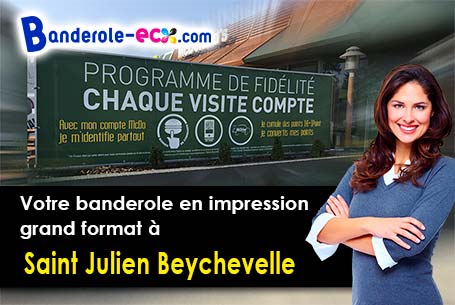 A Saint-Julien-Beychevelle (Gironde/33250) livraison de votre banderole publicitaire