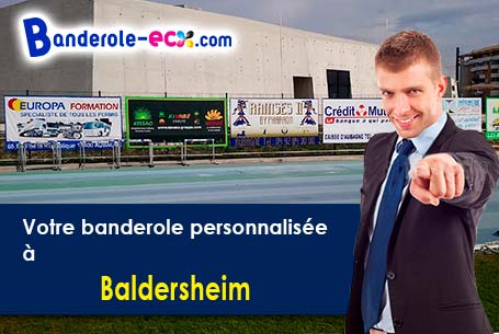 Réalisation sur mesure de votre banderole pas cher à Baldersheim (Haut-Rhin/68390)