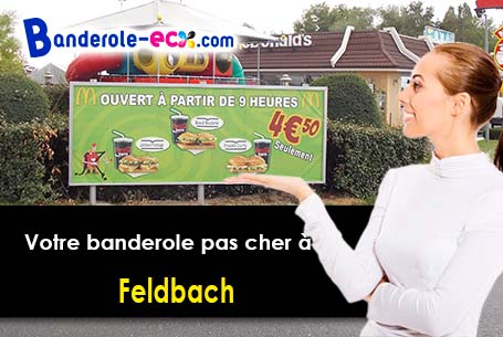 Création gratuite de votre banderole publicitaire à Feldbach (Haut-Rhin/68640)