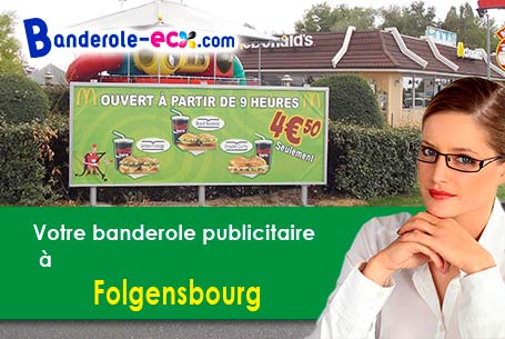 Création inclus pour votre banderole pas cher à Folgensbourg (Haut-Rhin/68220)