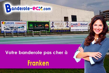 Création inclus pour votre banderole pas cher à Franken (Haut-Rhin/68130)