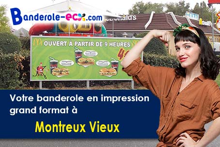 Impression grand format de banderole personnalisée à Montreux-Vieux (Haut-Rhin/68210)