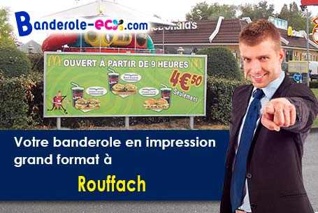 Création gratuite de votre banderole publicitaire à Rouffach (Haut-Rhin/68250)