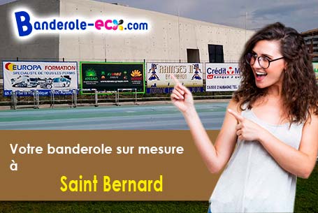 Création gratuite de votre banderole publicitaire à Saint-Bernard (Haut-Rhin/68720)