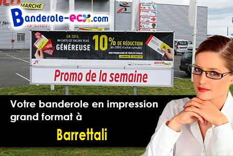 Création graphique inclus pour votre banderole publicitaire à Barrettali (Haute-corse/20228)