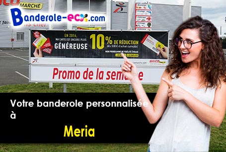 Création graphique inclus pour votre banderole publicitaire à Meria (Haute-corse/20287)