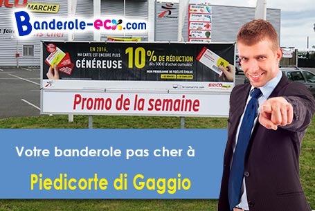 Création graphique inclus pour votre banderole personnalisée à Piedicorte-di-Gaggio (Haute-corse/202