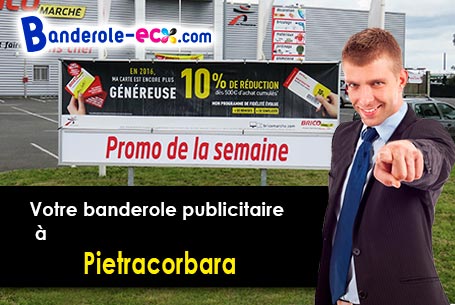 Création graphique gratuite de votre banderole publicitaire à Pietracorbara (Haute-corse/20233)