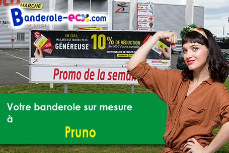 Création graphique gratuite de votre banderole publicitaire à Pruno (Haute-corse/20213)