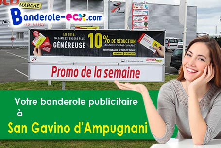 Création graphique gratuite de votre banderole personnalisée à San-Gavino-d'Ampugnani (Haute-corse/2