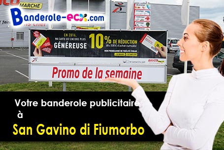 Création graphique inclus pour votre banderole publicitaire à San-Gavino-di-Fiumorbo (Haute-corse/20