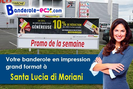 Création graphique inclus pour votre banderole pas cher à Santa-Lucia-di-Moriani (Haute-corse/20230)