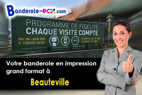 Livraison de votre banderole personnalisée à Beauteville (Haute-Garonne/31290)