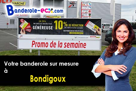 A Bondigoux (Haute-Garonne/31340) livraison de votre banderole publicitaire