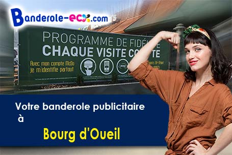 Livraison de votre banderole personnalisée à Bourg-d'Oueil (Haute-Garonne/31110)
