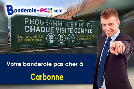 A Carbonne (Haute-Garonne/31390) livraison de votre banderole publicitaire