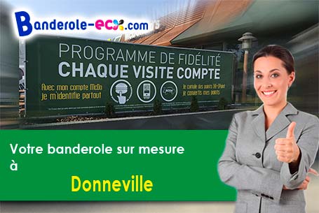 Livraison de votre banderole personnalisée à Donneville (Haute-Garonne/31450)