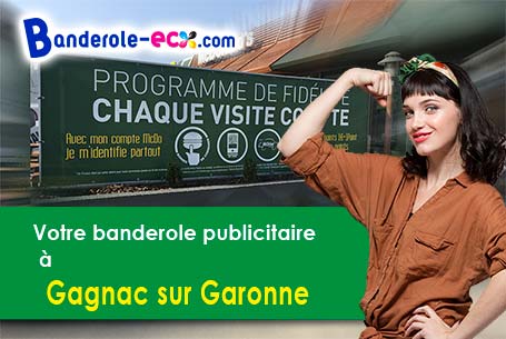 Livraison à Gagnac-sur-Garonne (Haute-Garonne/31150) de votre banderole pas cher