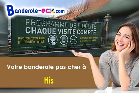 A His (Haute-Garonne/31260) livraison de votre banderole publicitaire