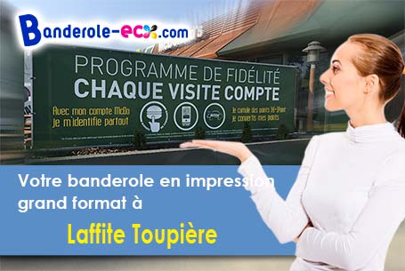 A Laffite-Toupière (Haute-Garonne/31360) livraison de votre banderole publicitaire