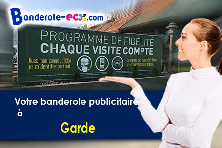 A Garde (Haute-Garonne/31290) livraison de votre banderole publicitaire
