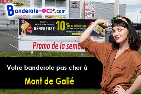 A Mont-de-Galié (Haute-Garonne/31510) livraison de votre banderole publicitaire
