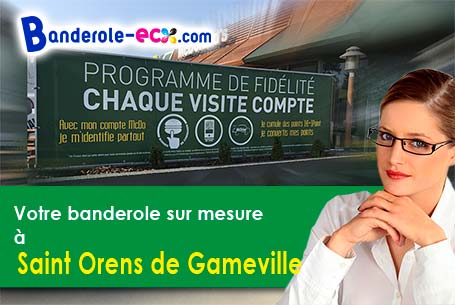 Livraison de votre banderole personnalisée à Saint-Orens-de-Gameville (Haute-Garonne/31650)