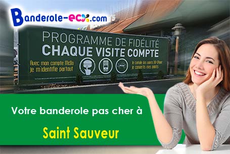 A Saint-Sauveur (Haute-Garonne/31790) livraison de votre banderole publicitaire
