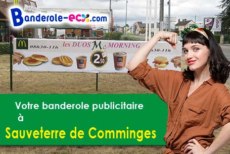 Création de votre banderole personnalisée à Sauveterre-de-Comminges (Haute-Garonne/31510)