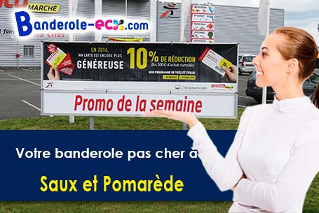 Livraison de votre banderole personnalisée à Saux-et-Pomarède (Haute-Garonne/31800)