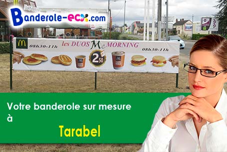 Création de votre banderole publicitaire à Tarabel (Haute-Garonne/31570)