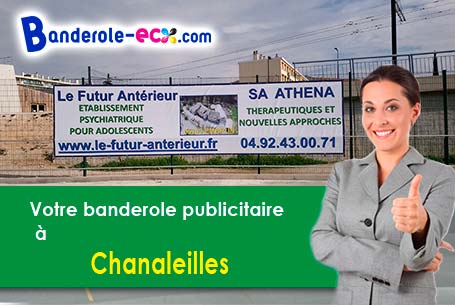 A Chanaleilles (Haute-Loire/43170) impression de votre banderole publicitaire