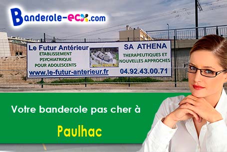 Banderole publicitaire pour vos événements à Paulhac (Haute-Loire/43100)