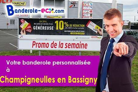Fabrication de votre banderole personnalisée à Champigneulles-en-Bassigny (Haute-Marne/52150)
