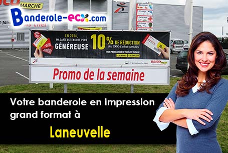 Banderole pas cher pour vos expositions à Laneuvelle (Haute-Marne/52400)
