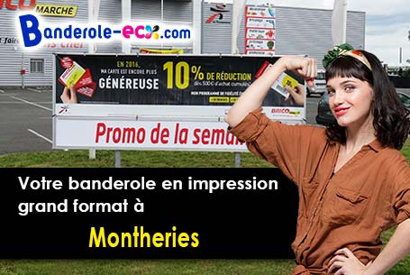 Réalisation de votre banderole publicitaire à Montheries (Haute-Marne/52330)