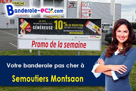 Réalisation de votre banderole publicitaire à Semoutiers-Montsaon (Haute-Marne/52000)