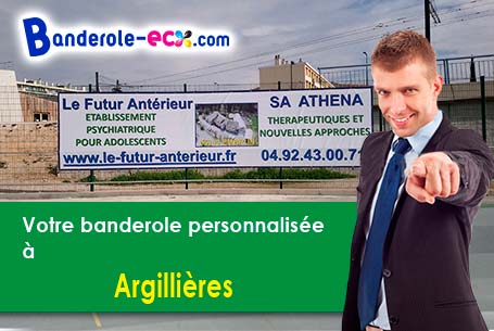 Réalisation sur mesure de votre banderole personnalisée à Argillières (Haute-Saône/70600)