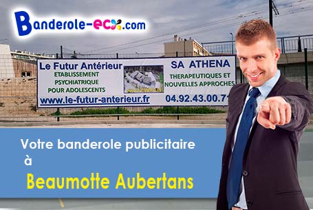 Fabrication sur mesure de votre banderole publicitaire à Beaumotte-Aubertans (Haute-Saône/70190)